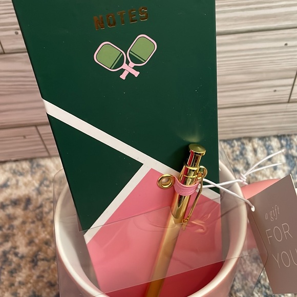 NWT Pickleball Champ Mug Gift Set | Mug, Notebook, & Pen - Picture 4 of 4